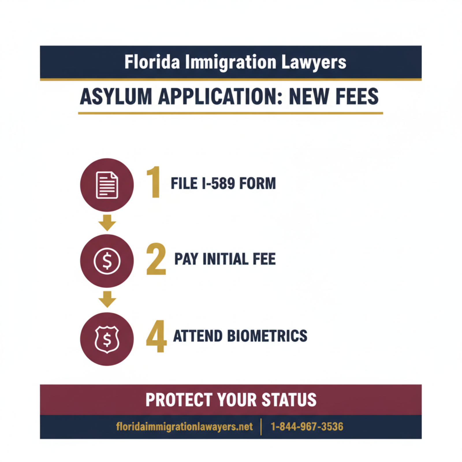 Step-by-step process infographic