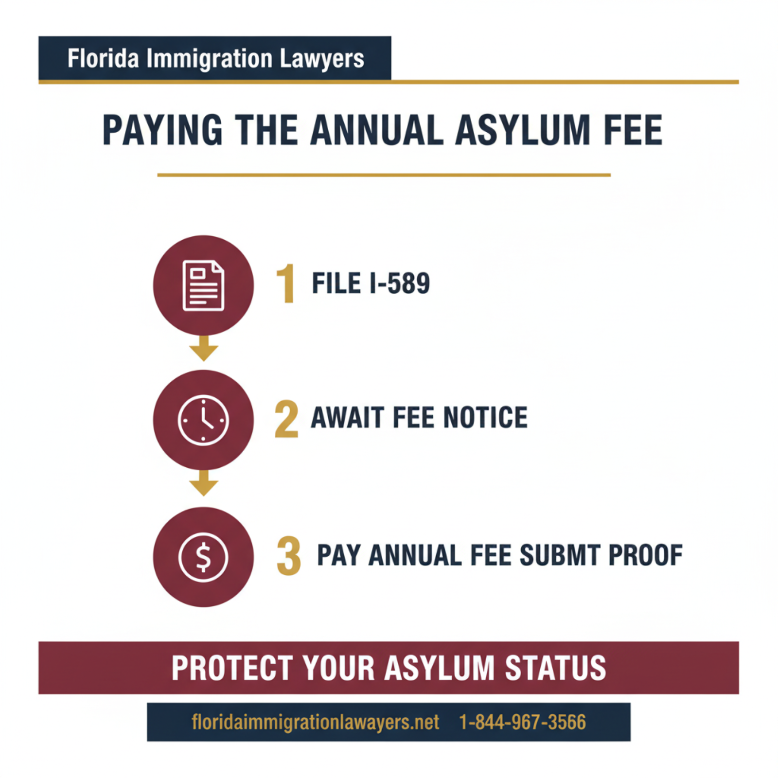 Step-by-step process infographic