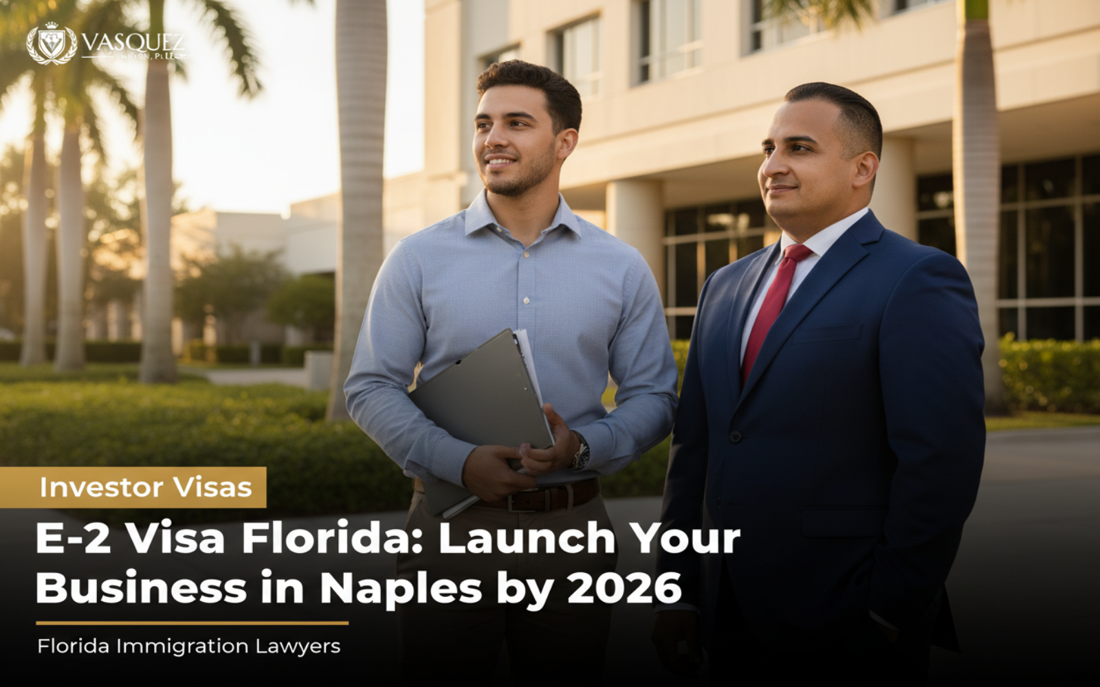 E-2 Visa Florida: Launch Your Business in Naples by 2026