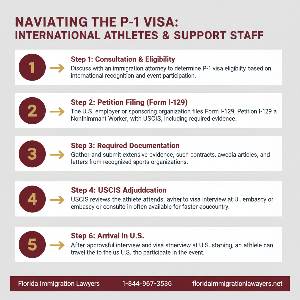 Step-by-step process infographic