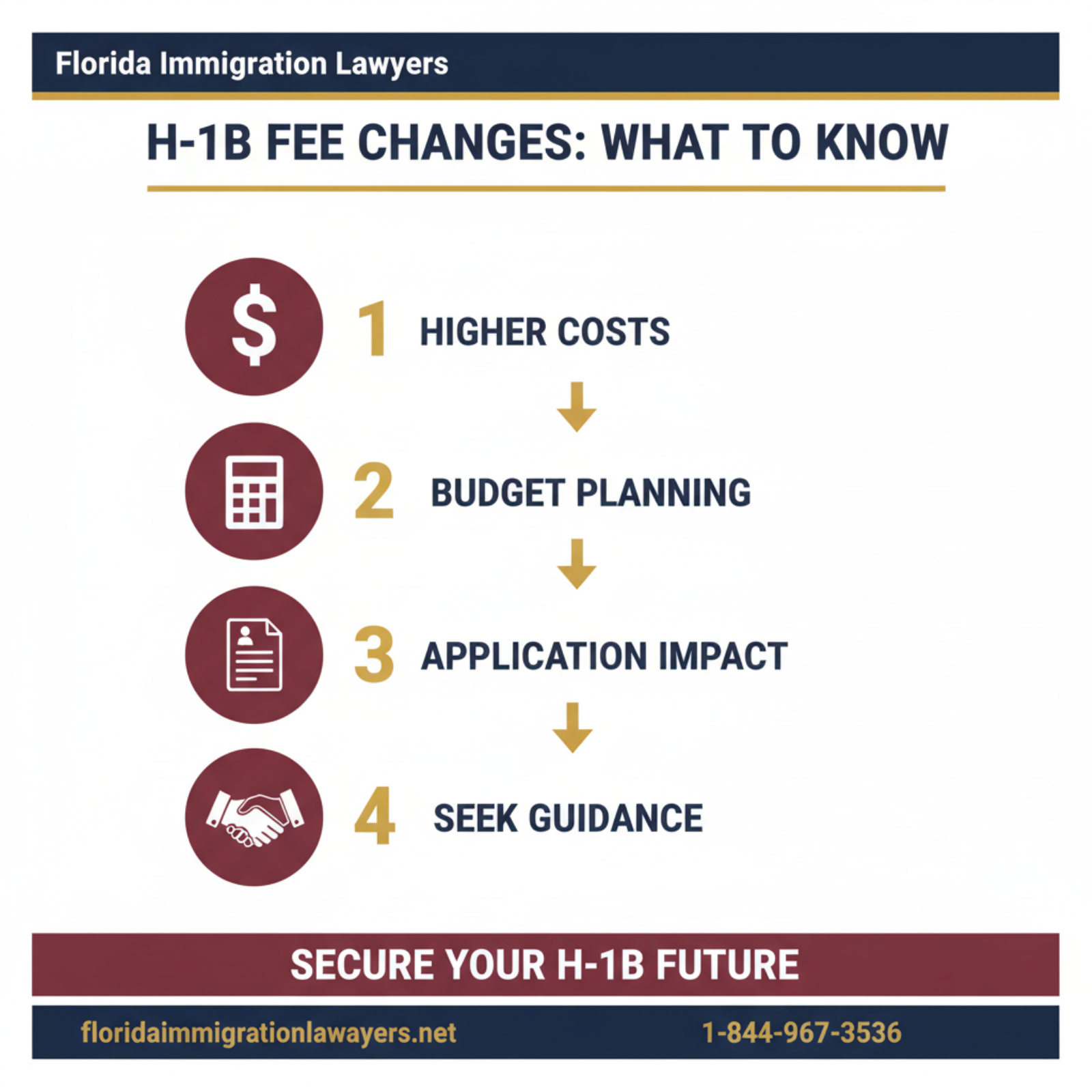 Step-by-step process infographic