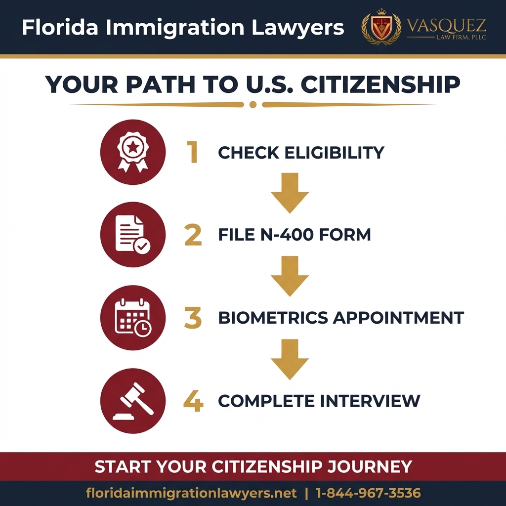 immigration attorney step-by-step process guide - Florida