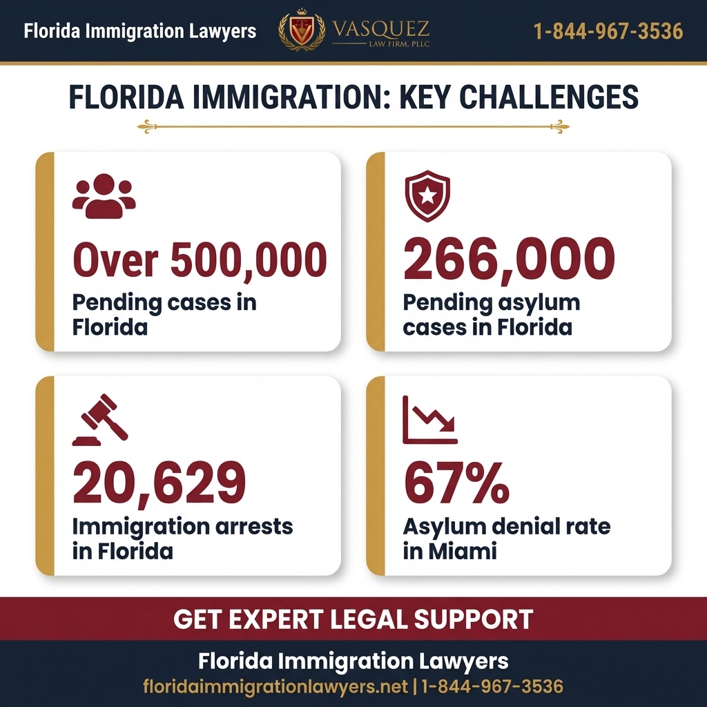 immigration attorney key statistics and data Florida 2026