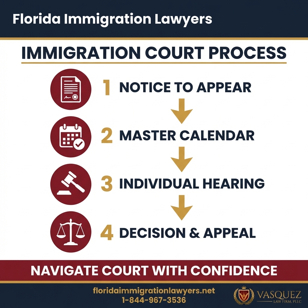 immigration court step-by-step process guide - Florida