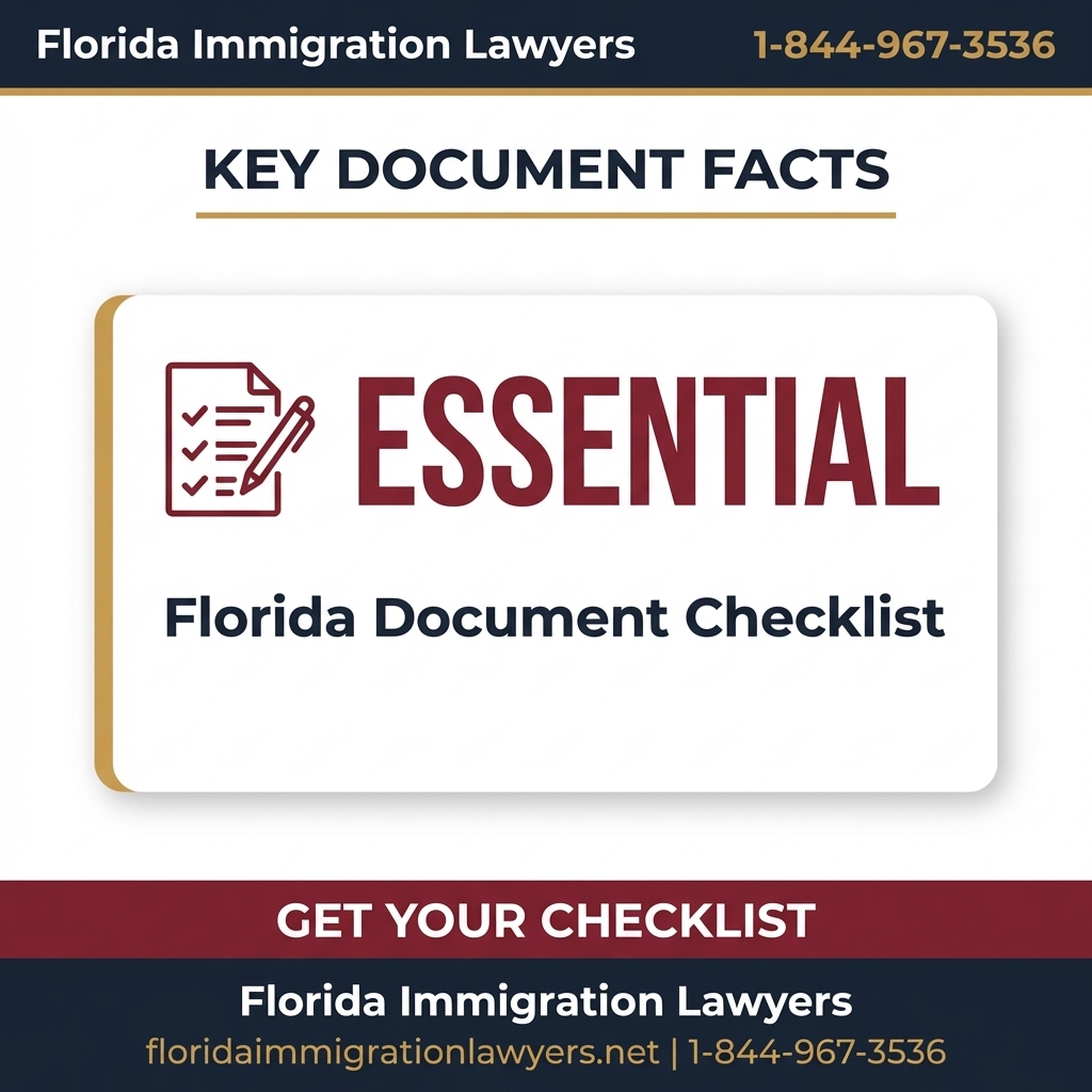 documentos de inmigración key statistics and data Florida 2026