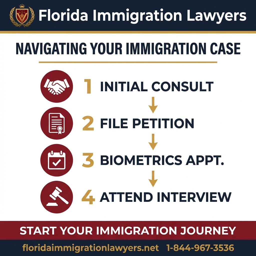 costo abogado inmigración step-by-step process guide - Florida