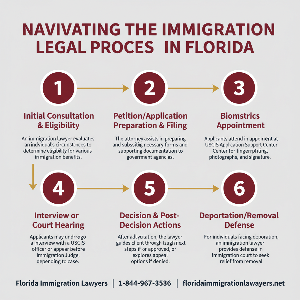 Step-by-step process infographic