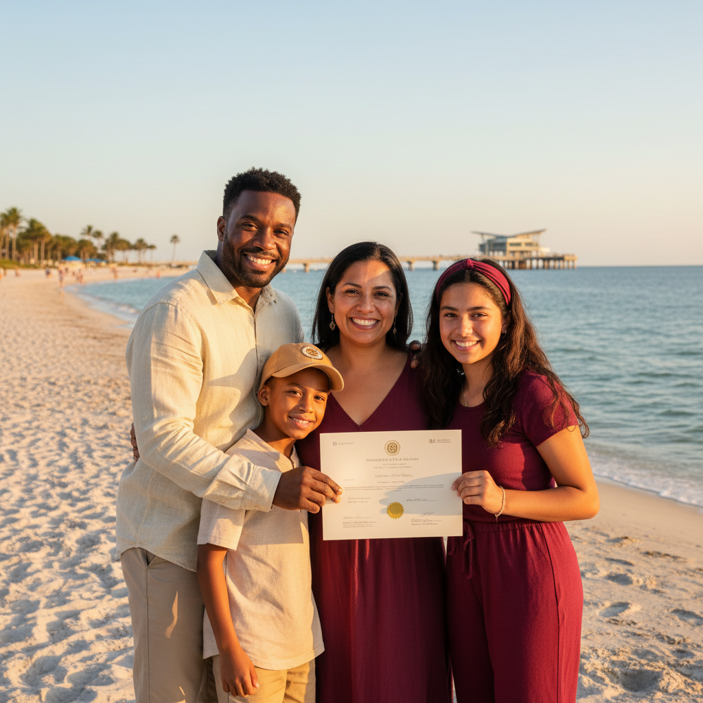 Immigration success - positive outcome