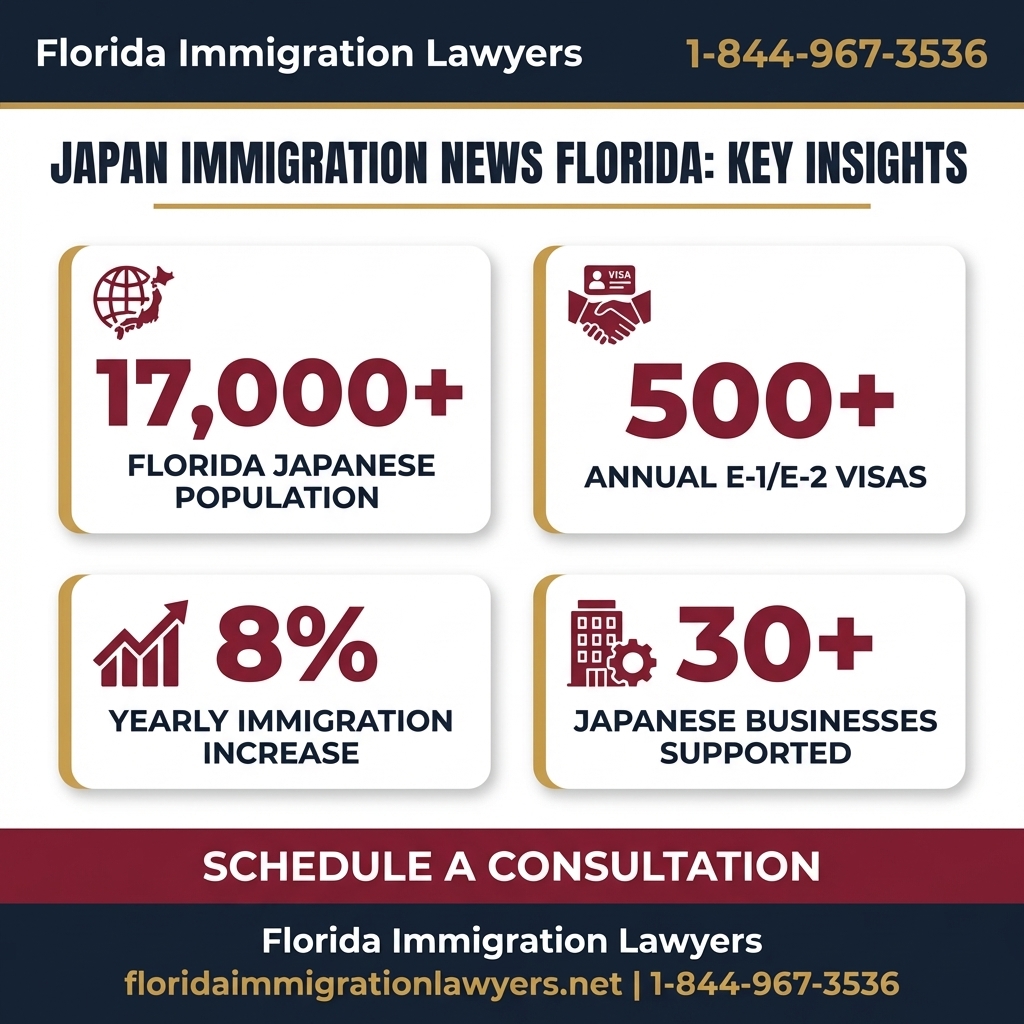japan immigration news key statistics and data Florida 2026