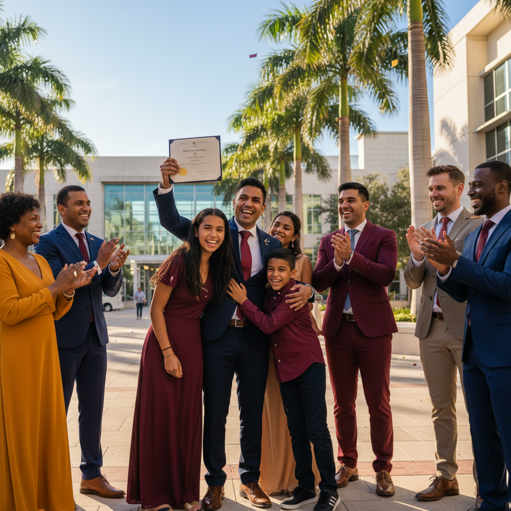 Immigration success - positive outcome