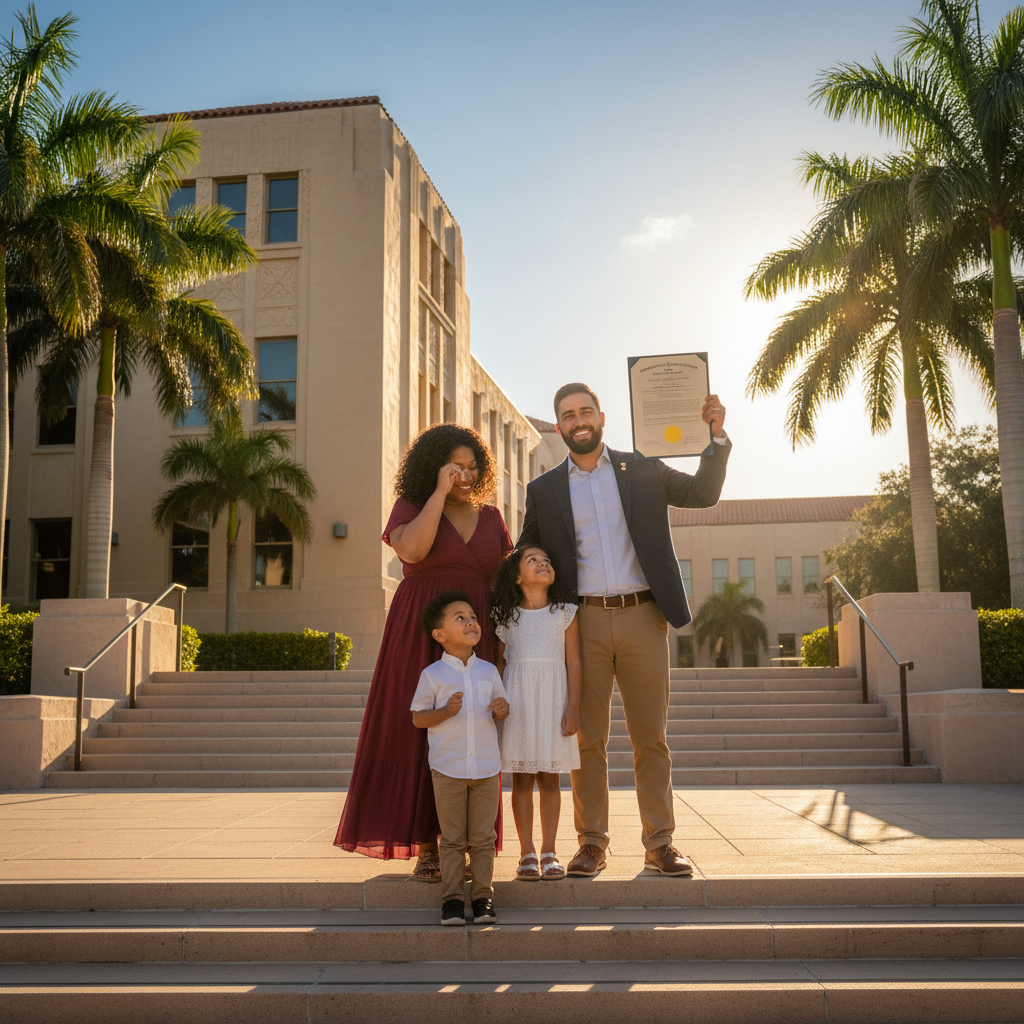 Immigration success - positive outcome