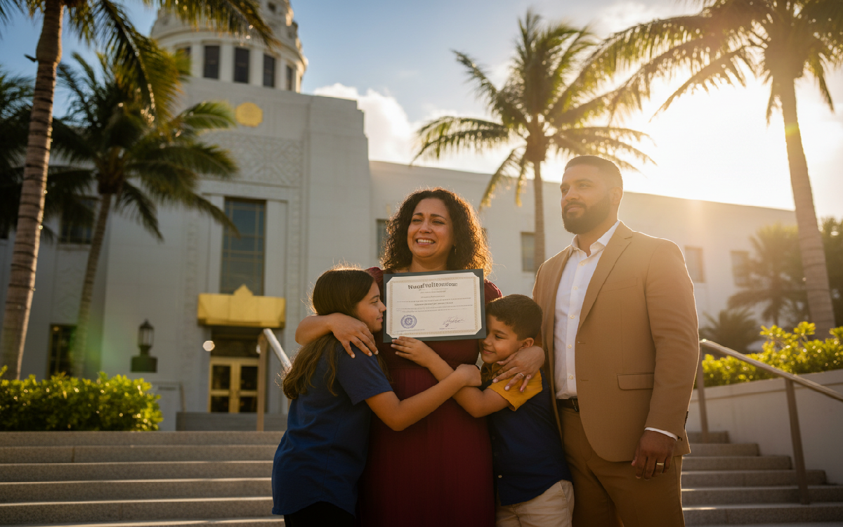 Immigration success - positive outcome