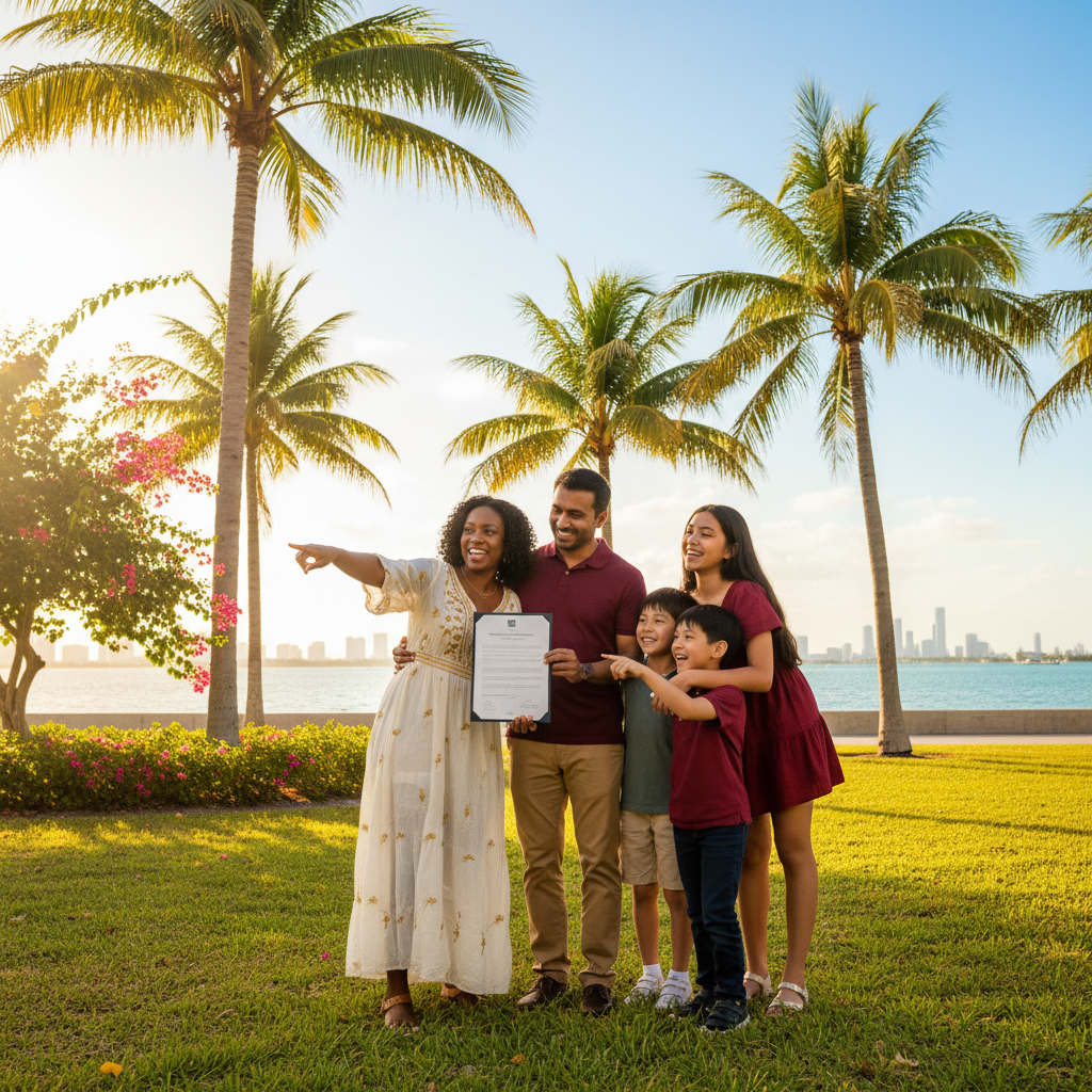 Immigration success - positive outcome