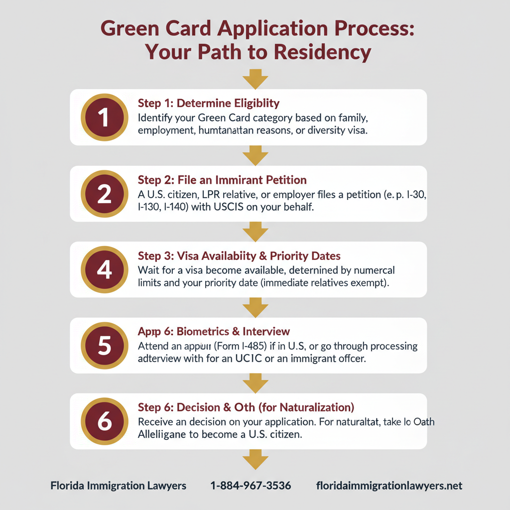 Step-by-step process infographic