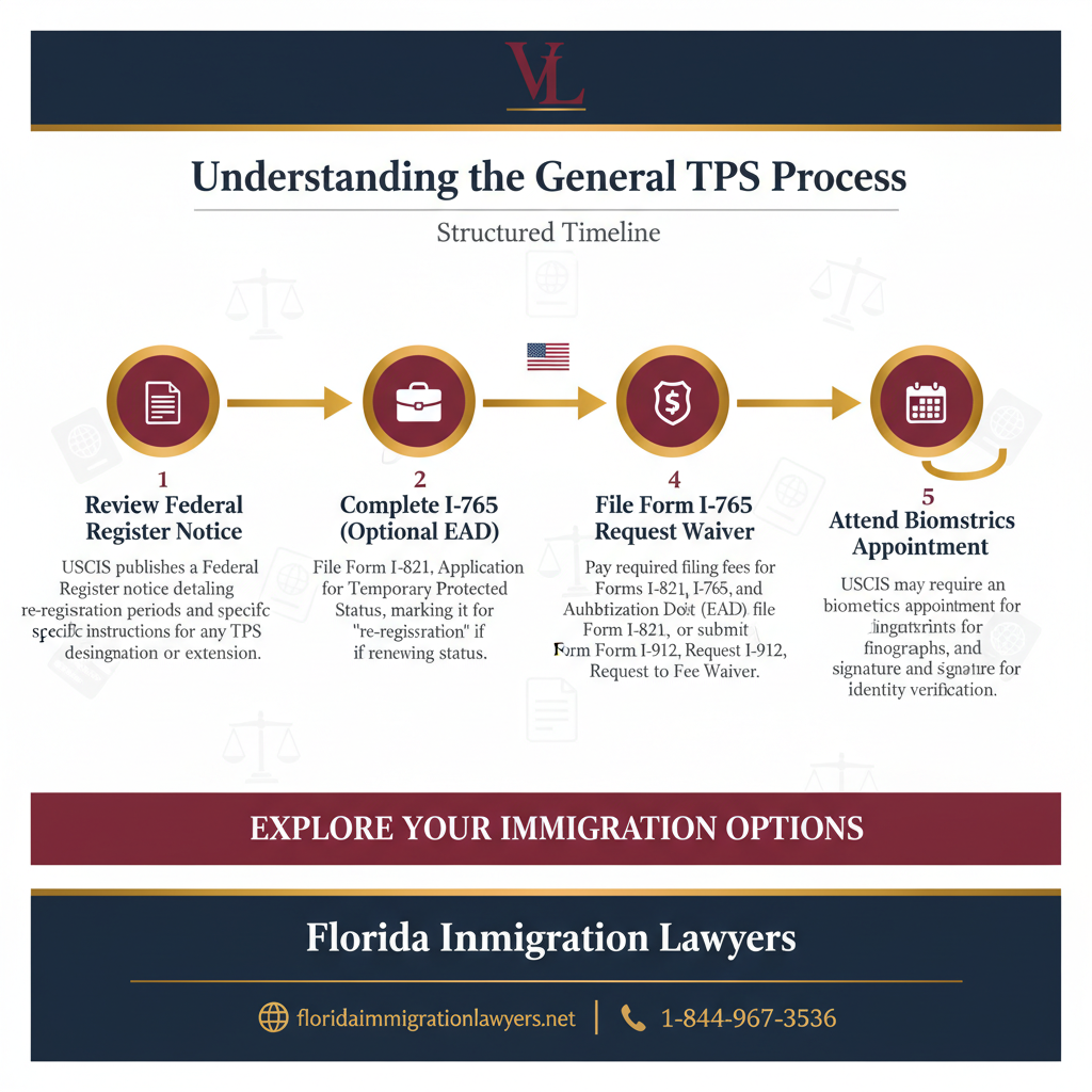 Step-by-step process infographic