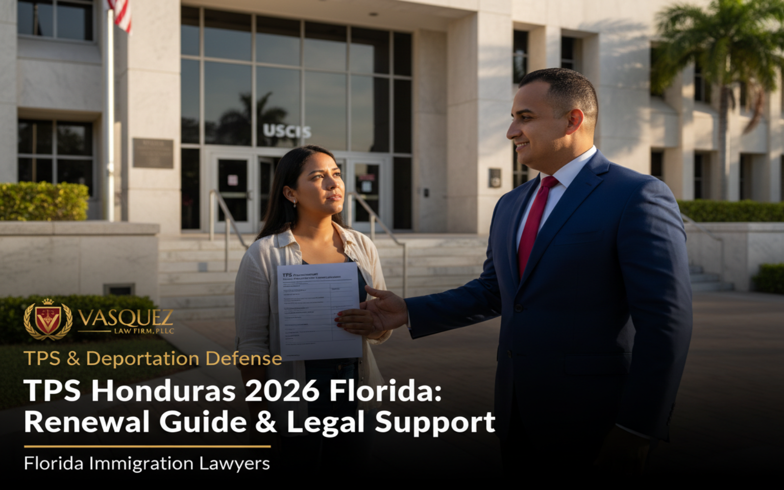 TPS Honduras 2026 Florida: Guía de Renovación y Apoyo Legal