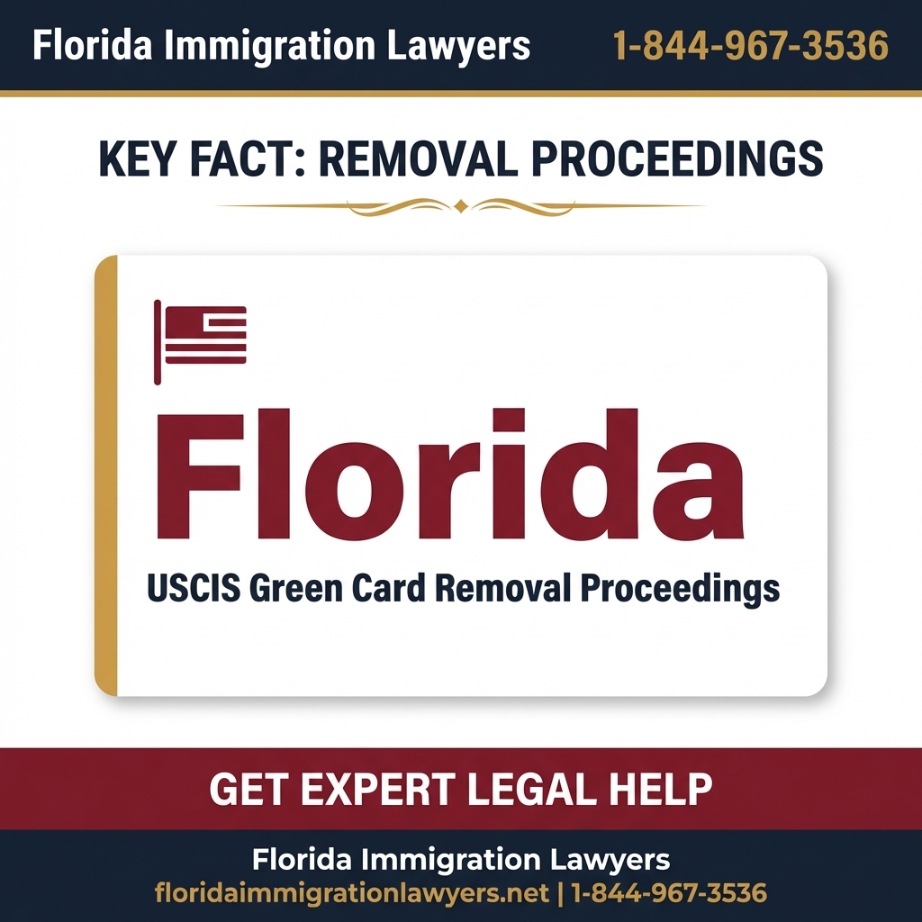 uscis green card removal proceedings step-by-step process guide - Florida