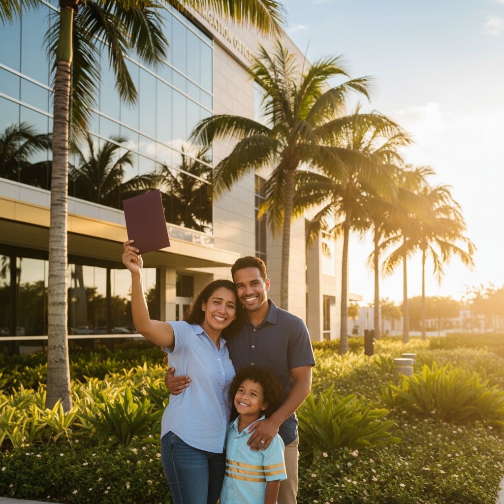 Immigration success - positive outcome