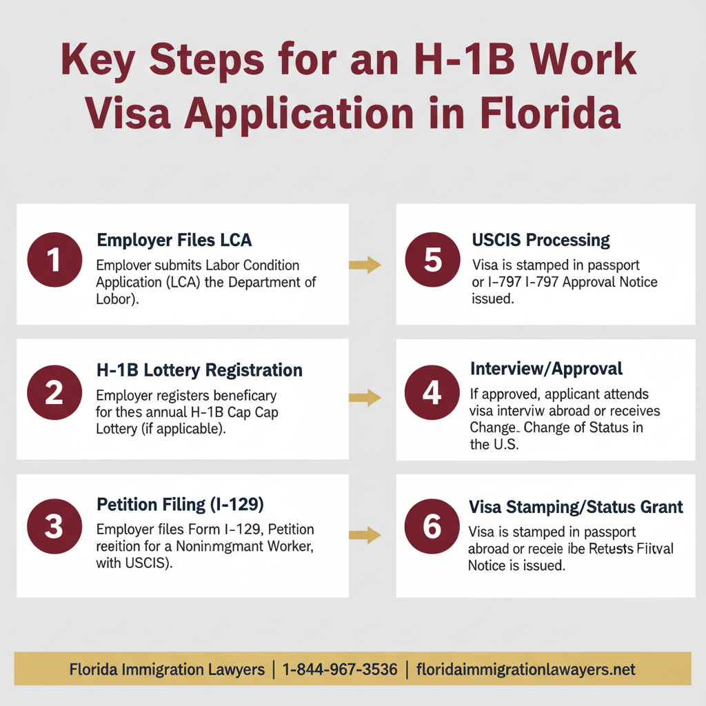 Step-by-step process infographic