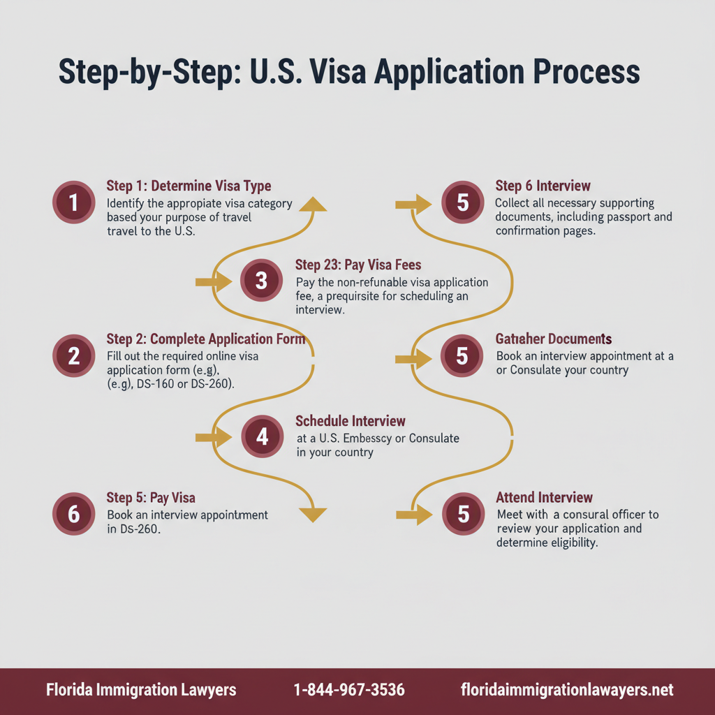 Step-by-step process infographic