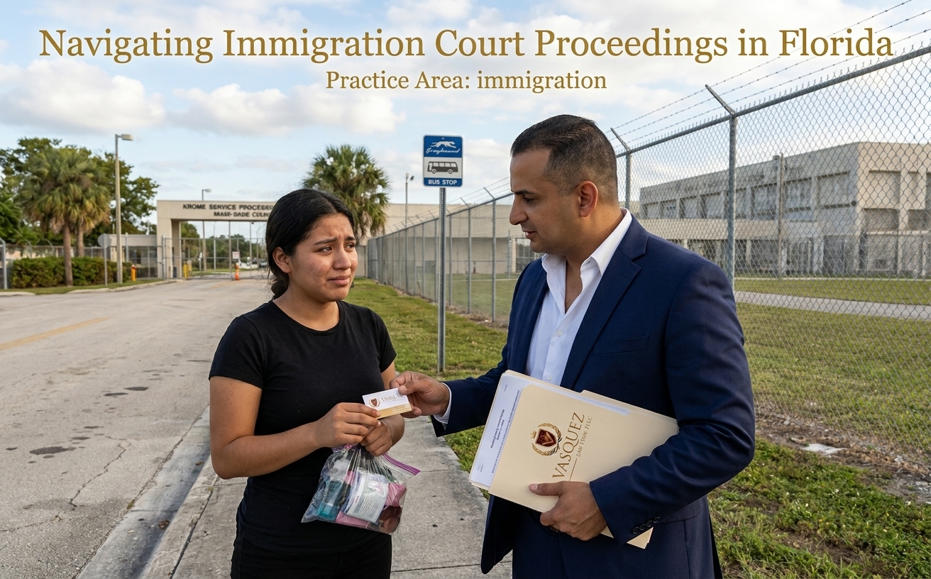 Procedimientos en la Corte de Inmigración en Florida - Abogados de Inmigración Florida