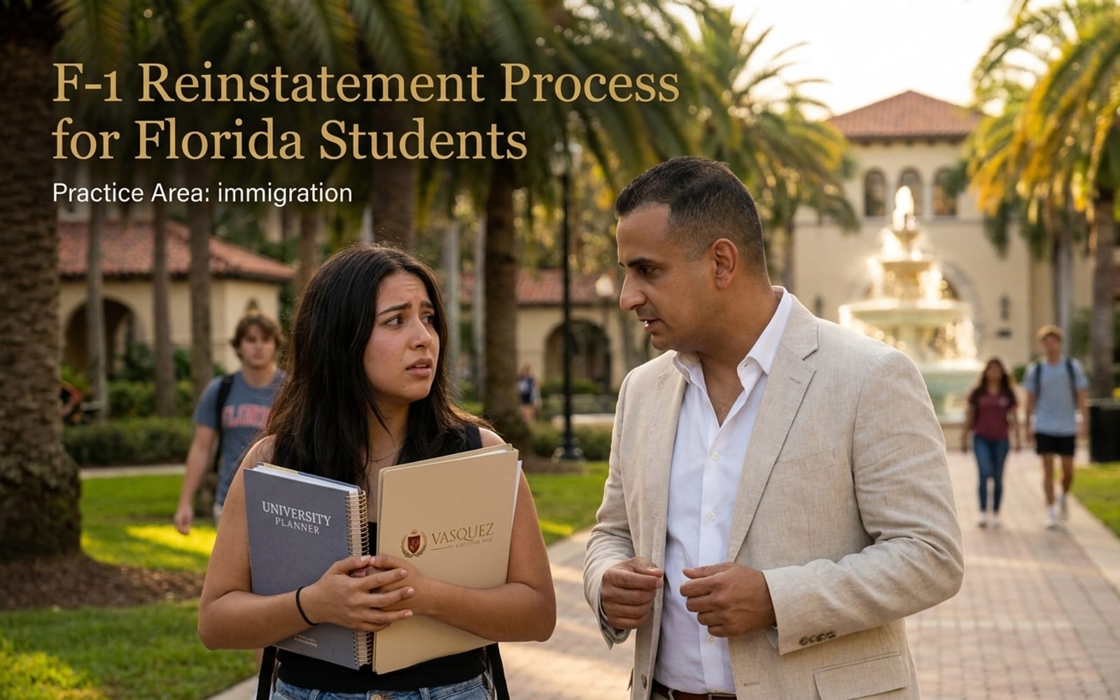 Proceso de Restablecimiento de F-1 para… — ley de inmigración Florida explicada