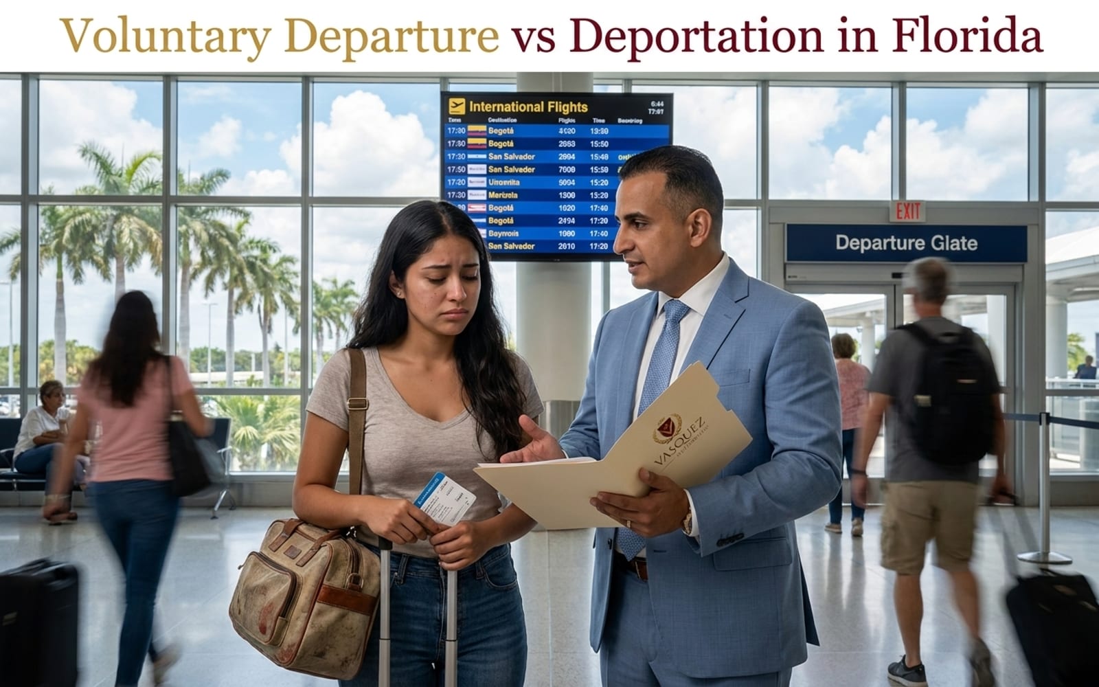 Salida Voluntaria vs Deportación en Florida… — guía del abogado de inmigración en Florida