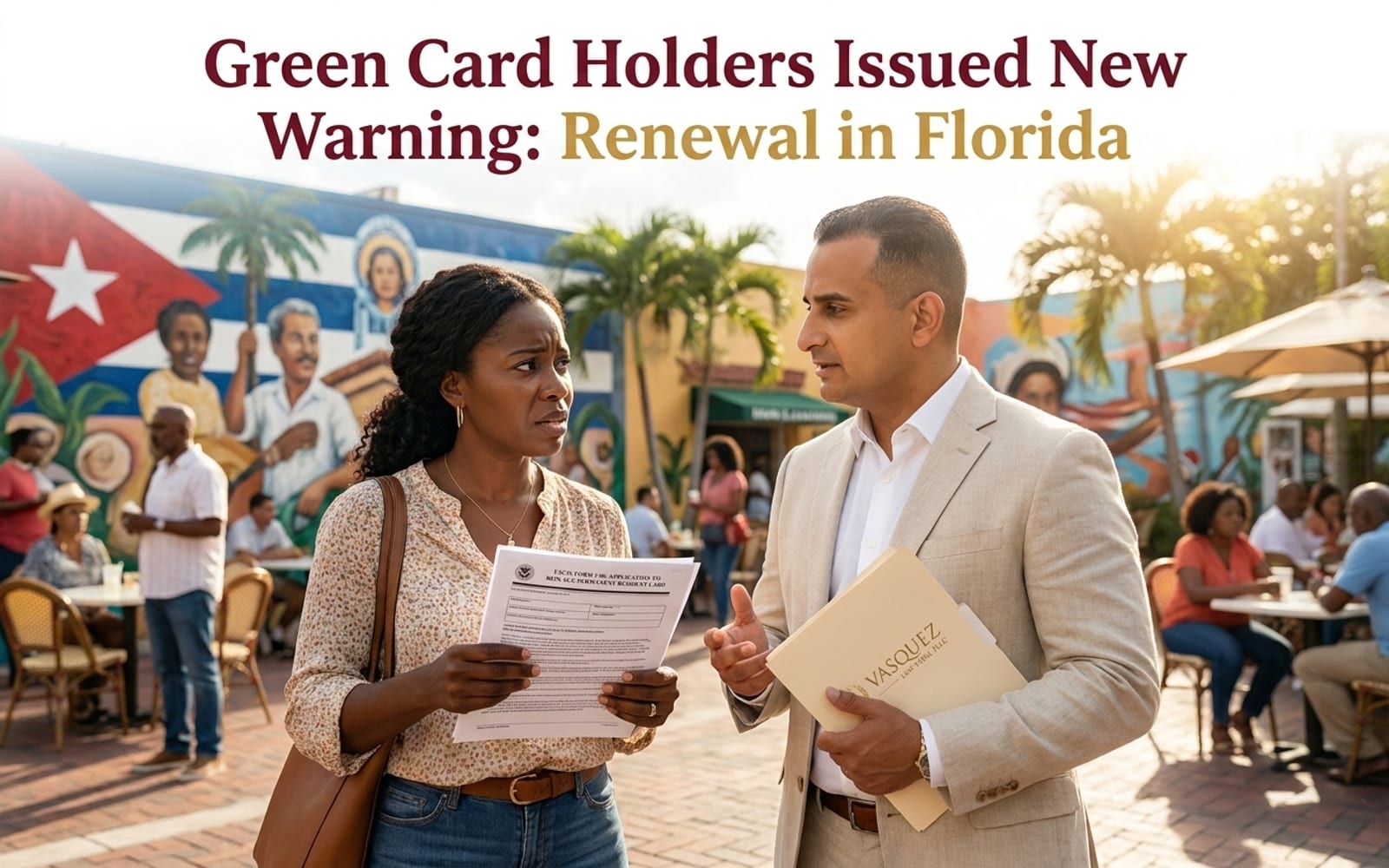 Titulares de Tarjeta Verde Reciben… — Vasquez Law Firm abogados de inmigración Florida