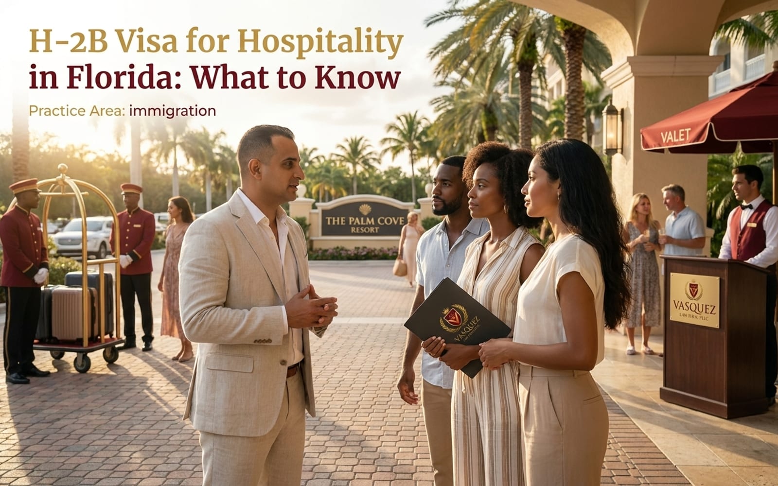 Visa H-2B para Hospitalidad en… — Vasquez Law Firm abogados de inmigración Florida