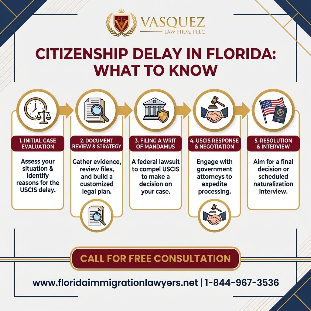 Key Statistics and Data for Retraso en la Ciudadanía en Florida: Qué Saber