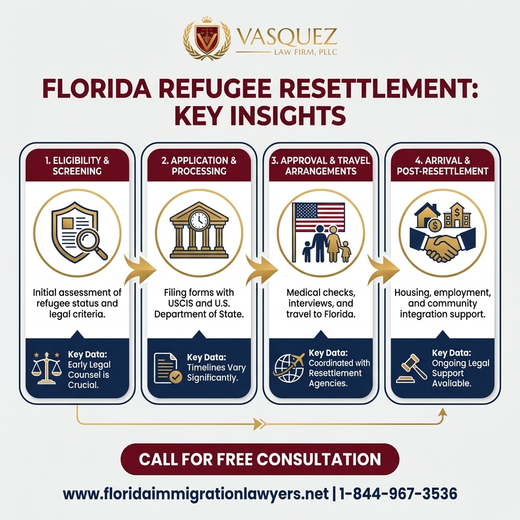 Key Statistics and Data for Asentamiento de Refugiados en Florida: Claves