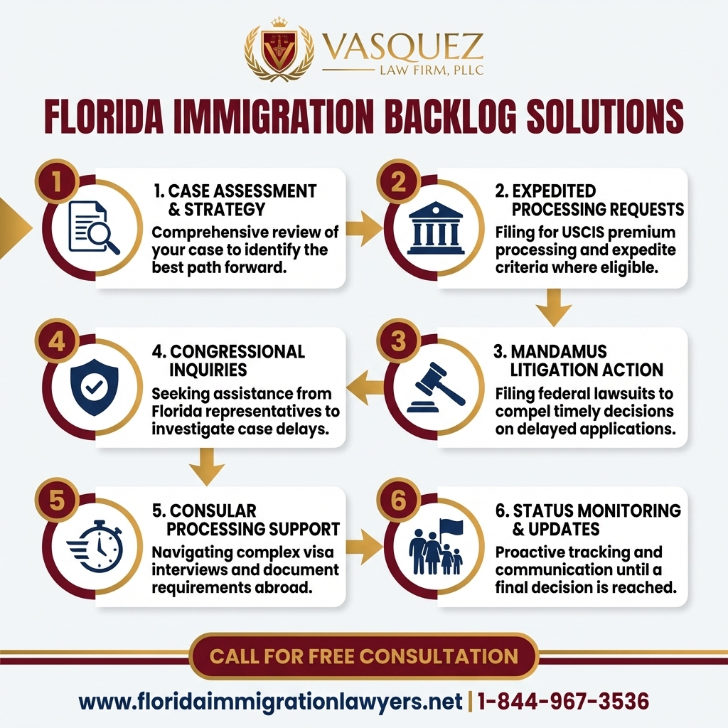 Key Statistics and Data for Soluciones al Atraso Migratorio en Florida