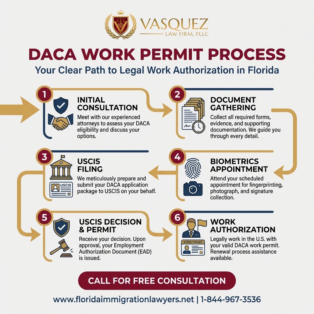 Key Statistics and Data for DACA Work Permit Process in Florida