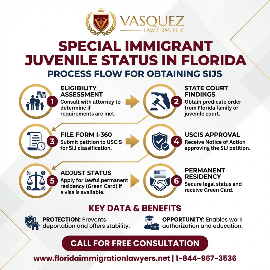 Key Statistics and Data for Estatus de Inmigrante Juvenil Especial en Florida