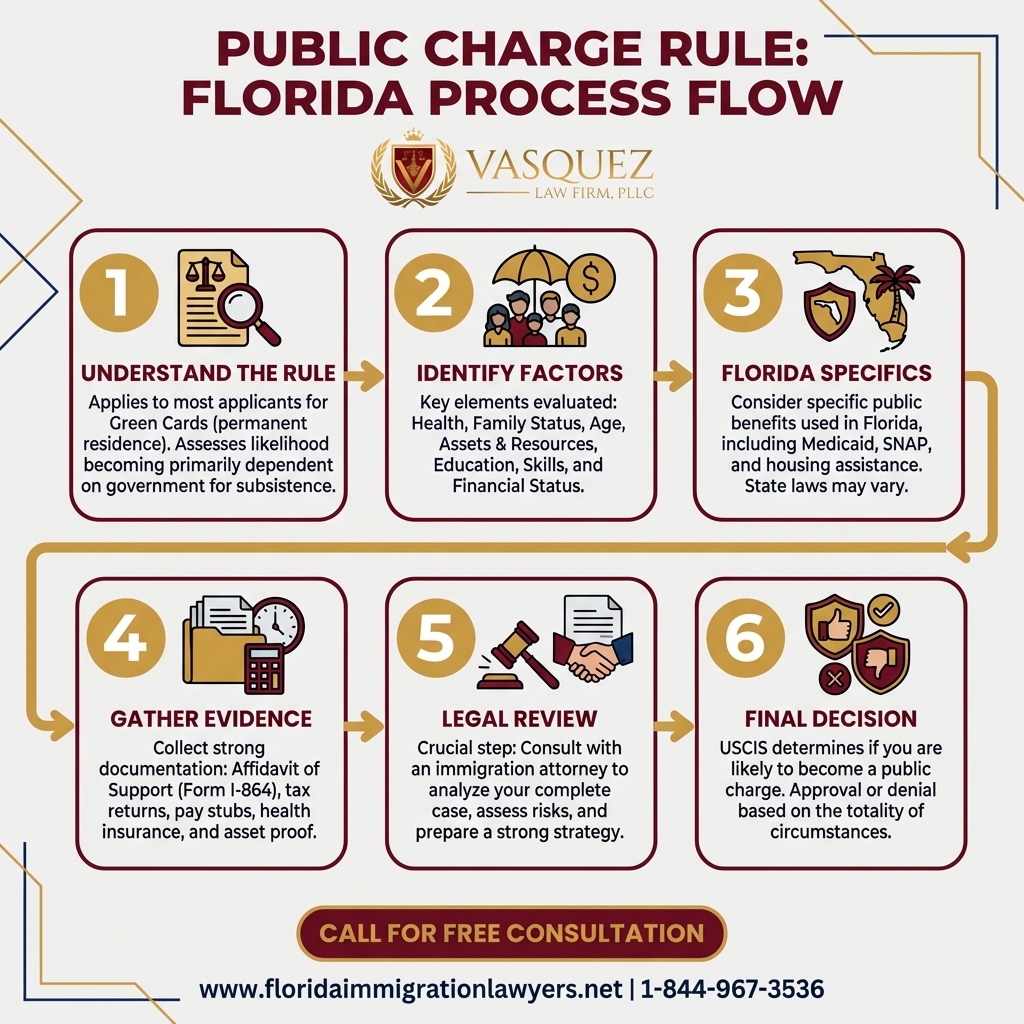 Key Statistics and Data for Regla de Carga Pública para Inmigrantes en Florida