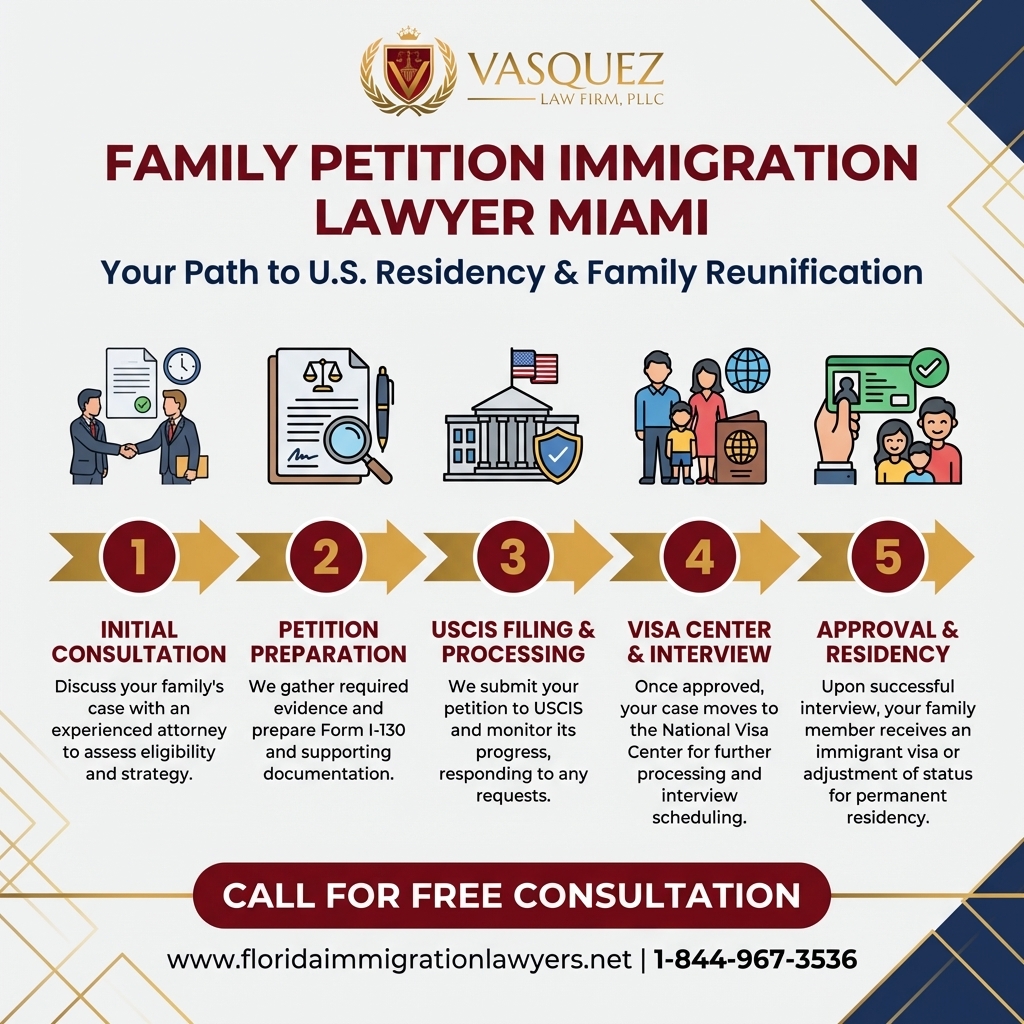 Key Statistics and Data for Family Petition Immigration Lawyer Miami