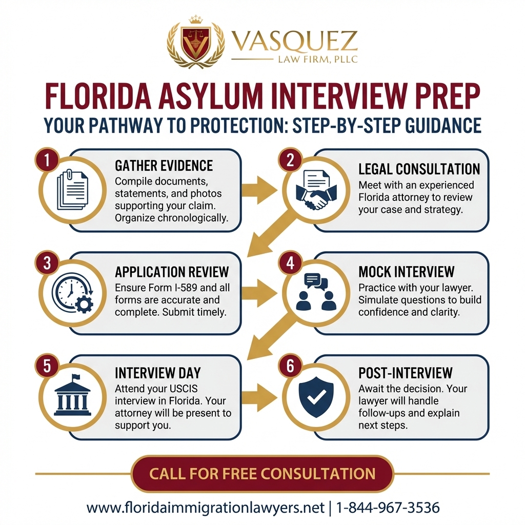 Key Statistics and Data for Preparación Integral para su Entrevista de Asilo en Florida: Guía Completa y Consejos Legales