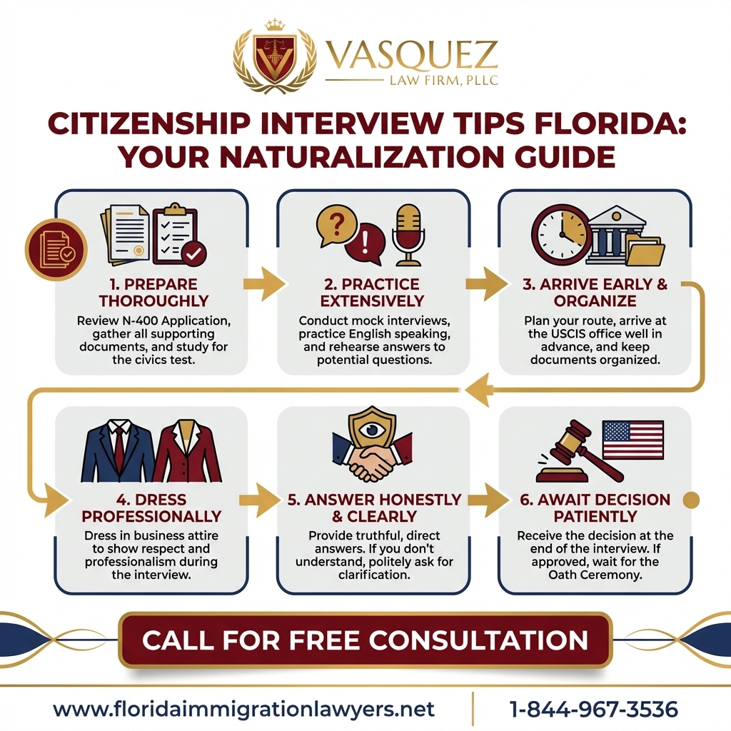 Key Statistics and Data for Entrevista de Ciudadanía Florida: Guía para la Naturalización