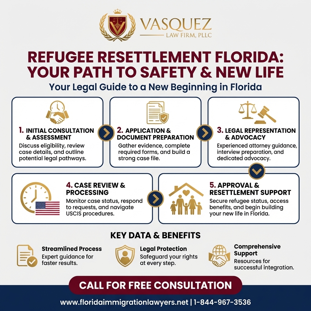Key Statistics and Data for Reasentamiento de Refugiados en Florida: Su Camino a la Seguridad