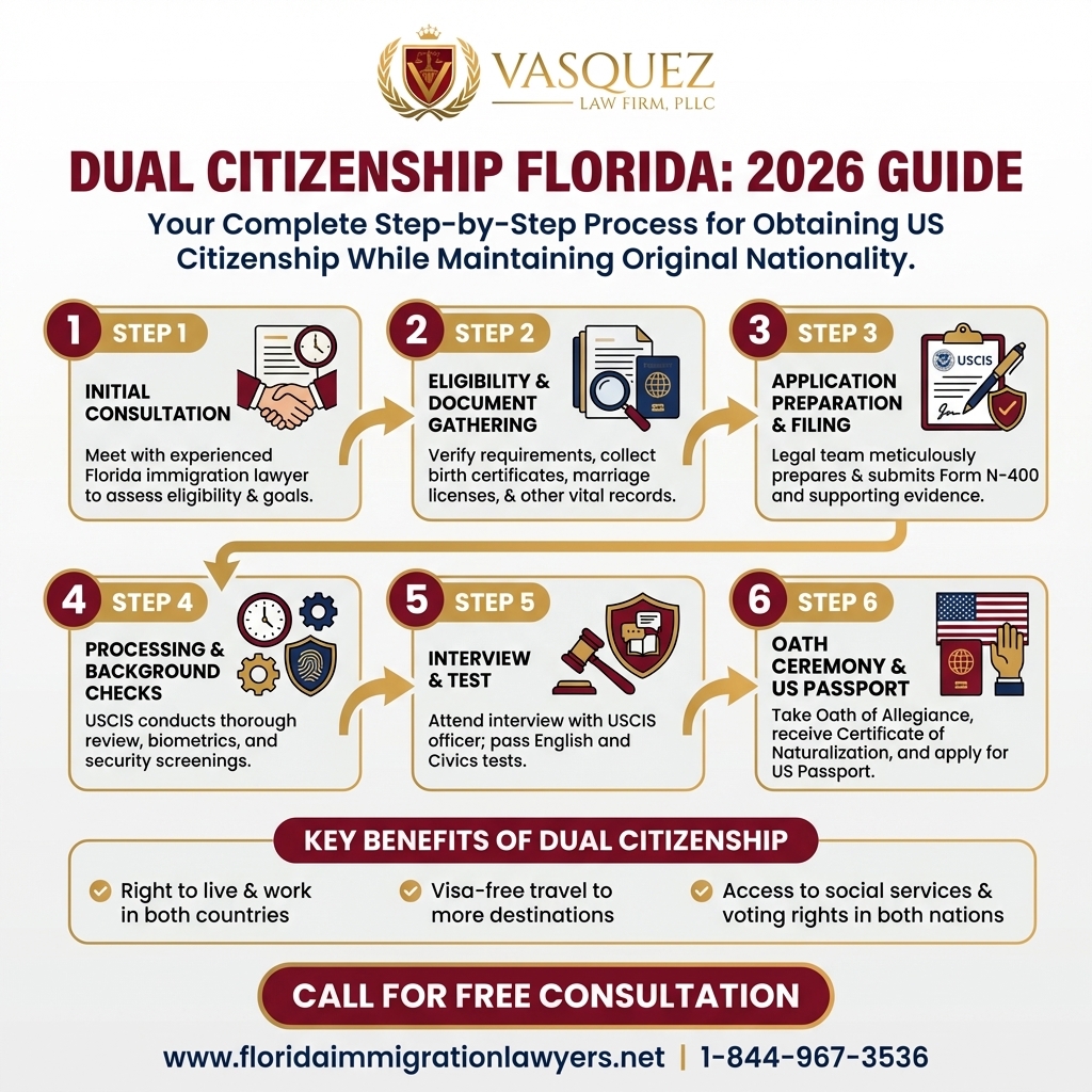 Key Statistics and Data for Dual Citizenship Florida Immigration: Your Complete 2026 Guide