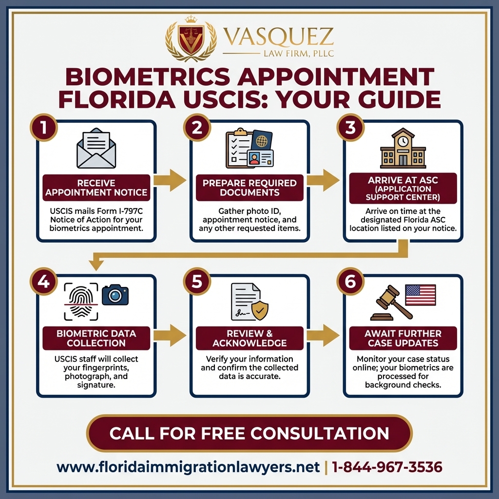 Key Statistics and Data for Biometrics Appointment Florida USCIS: Your Guide