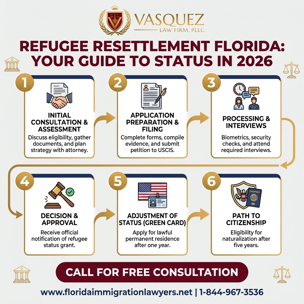 Key Statistics and Data for Estatus de Refugiado Florida: Guía de Reasentamiento 2026