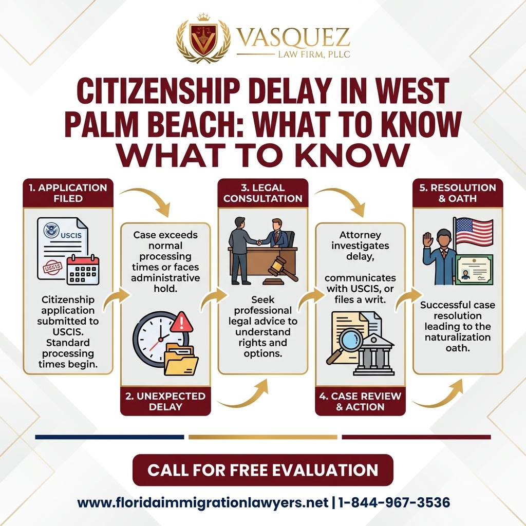 Key Statistics and Data for Retraso en la Ciudadanía en West Palm Beach: Lo que Debe Saber