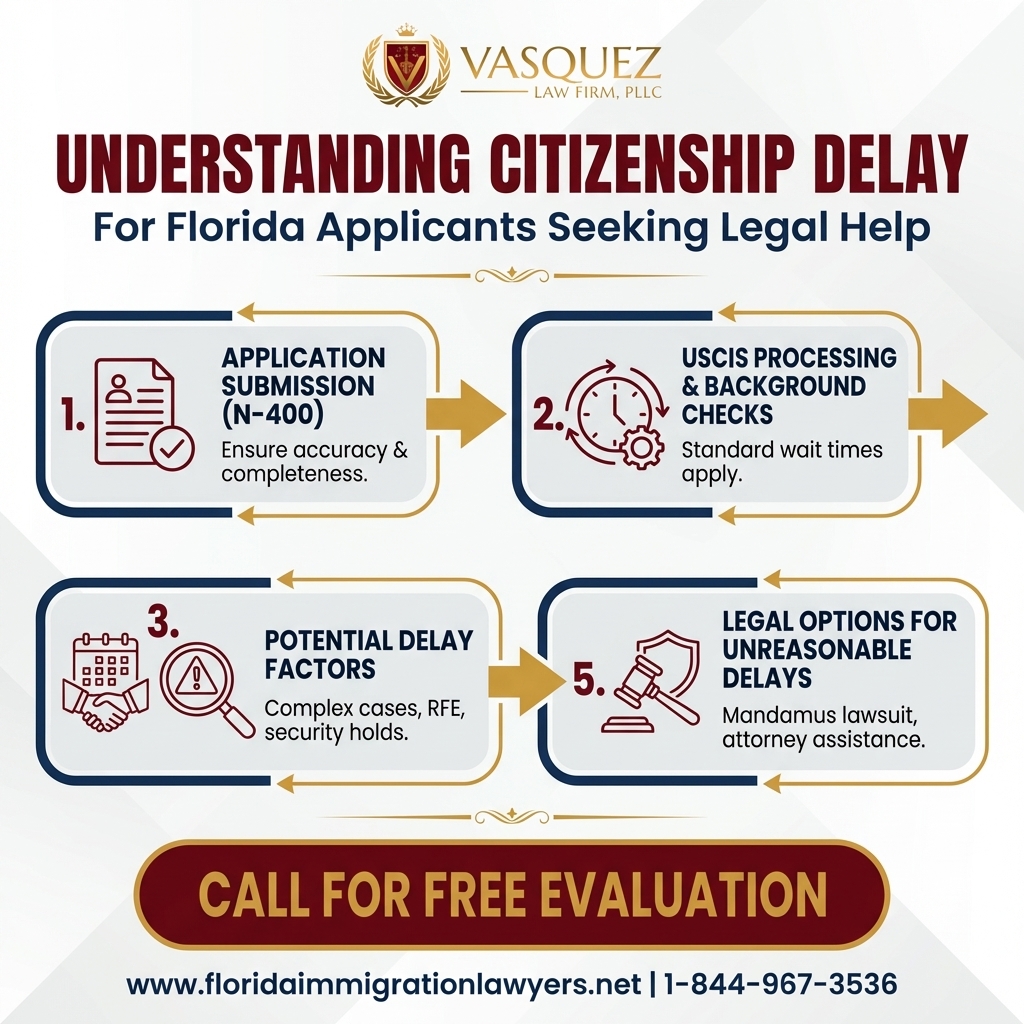 Key Statistics and Data for Entendiendo Retrasos en Solicitudes de Ciudadanía en Florida
