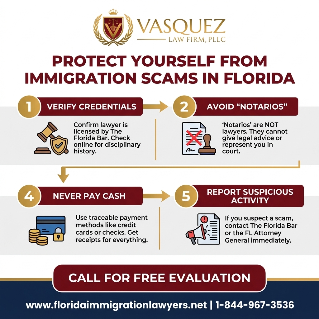 Key Statistics and Data for Protección Contra Estafas de Inmigración en Florida: Guía Esencial y Ayuda Legal