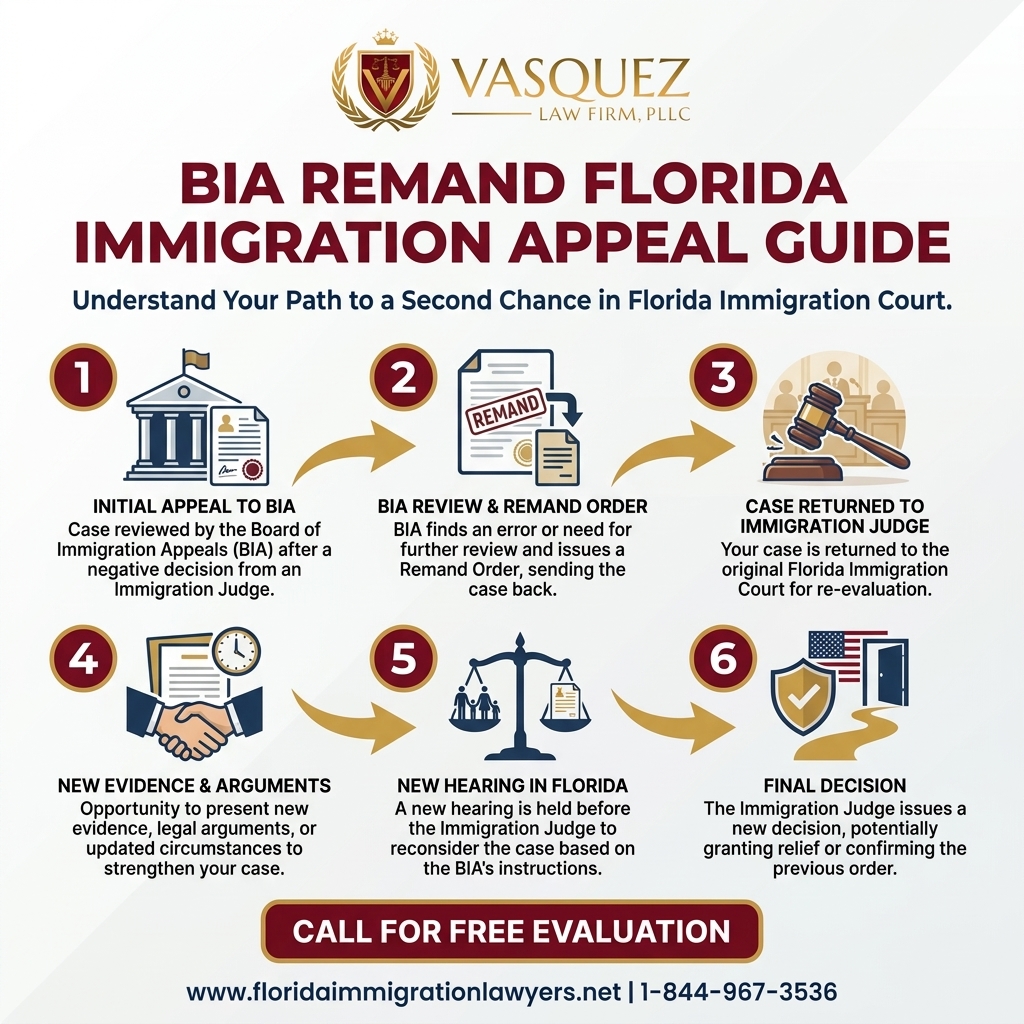 Key Statistics and Data for Remisión BIA Apelación Inmigración Florida Guía