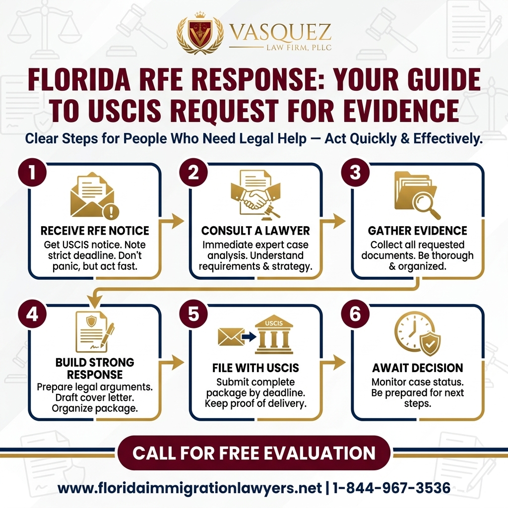 Key Statistics and Data for Respuesta RFE Florida: Guía para Solicitud de Evidencia USCIS