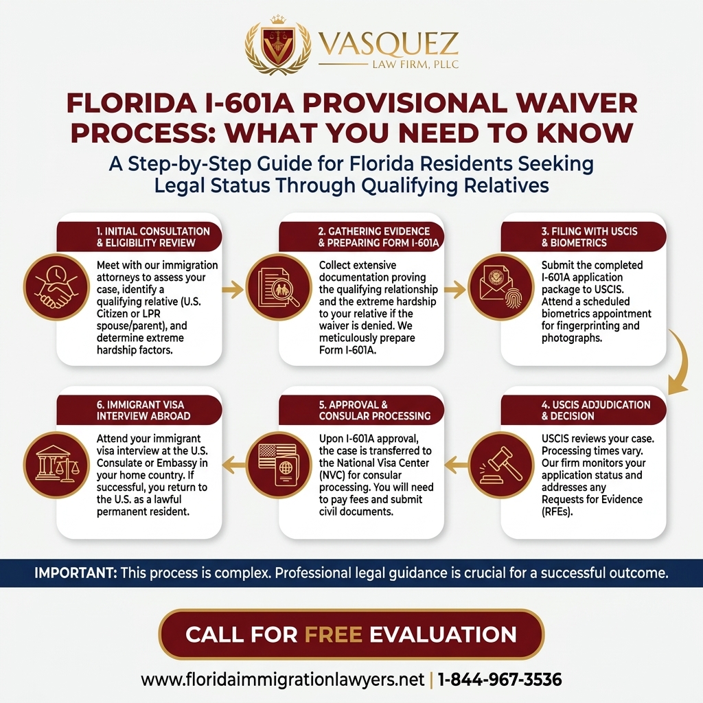 Key Statistics and Data for Exención Provisional I-601A en Florida: Lo que Necesita Saber