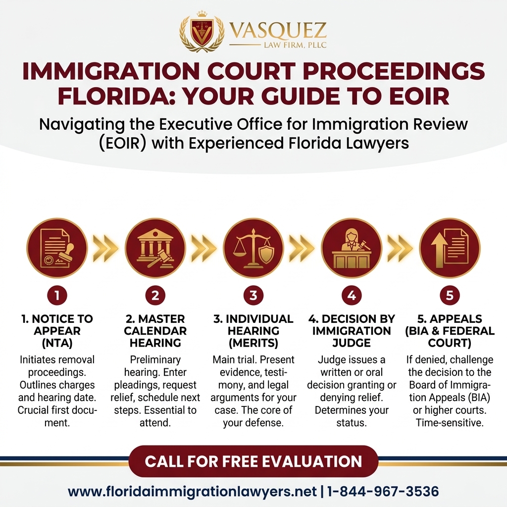 Key Statistics and Data for Immigration Court Proceedings Florida: Your Guide to EOIR