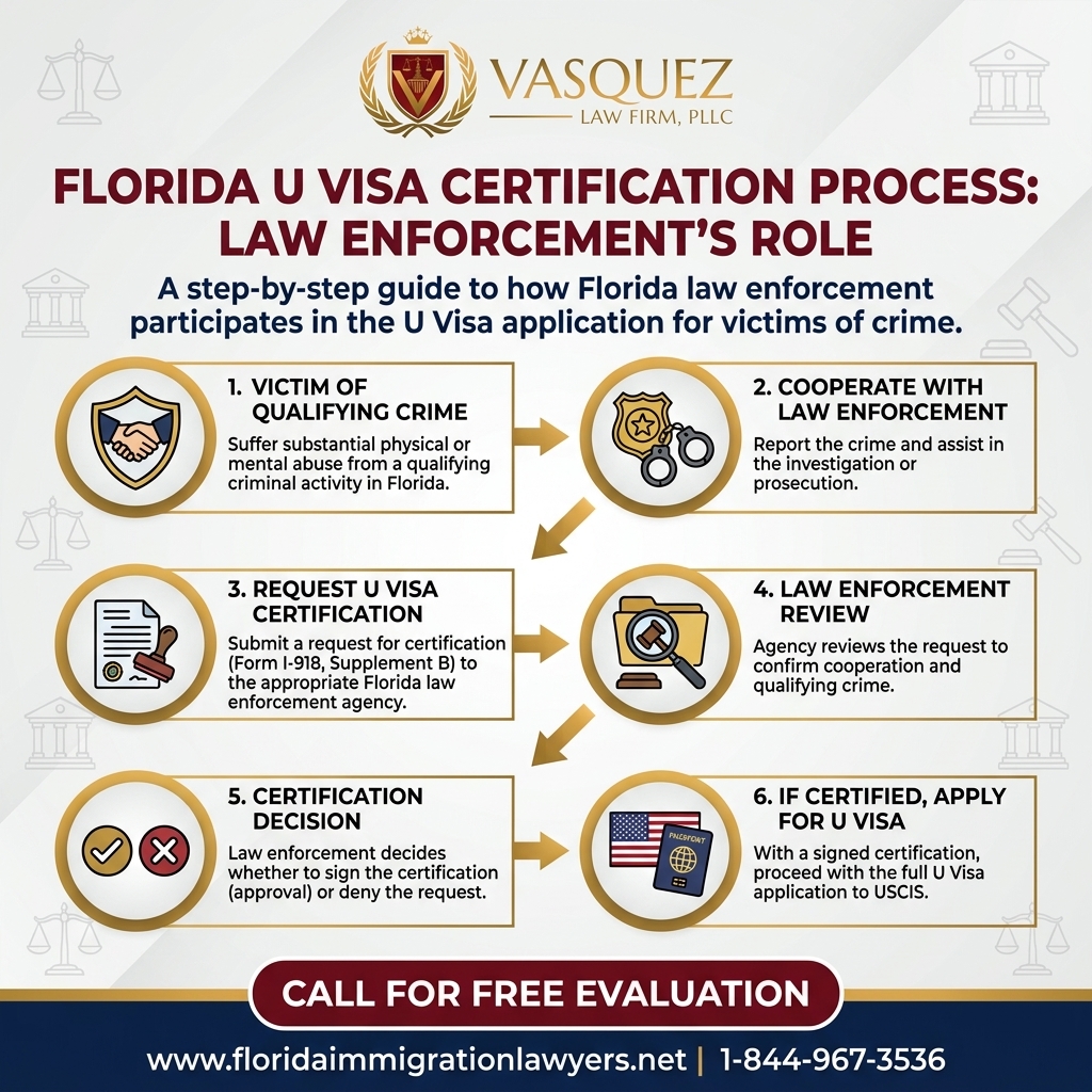 Key Statistics and Data for U Visa Certification: Law Enforcement's Role in Florida